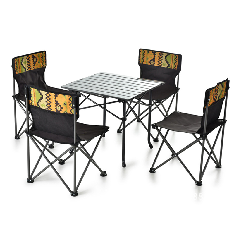 Camping Cooking Dining Set - # Heiß begehrtes tragbares 5-fach faltbares