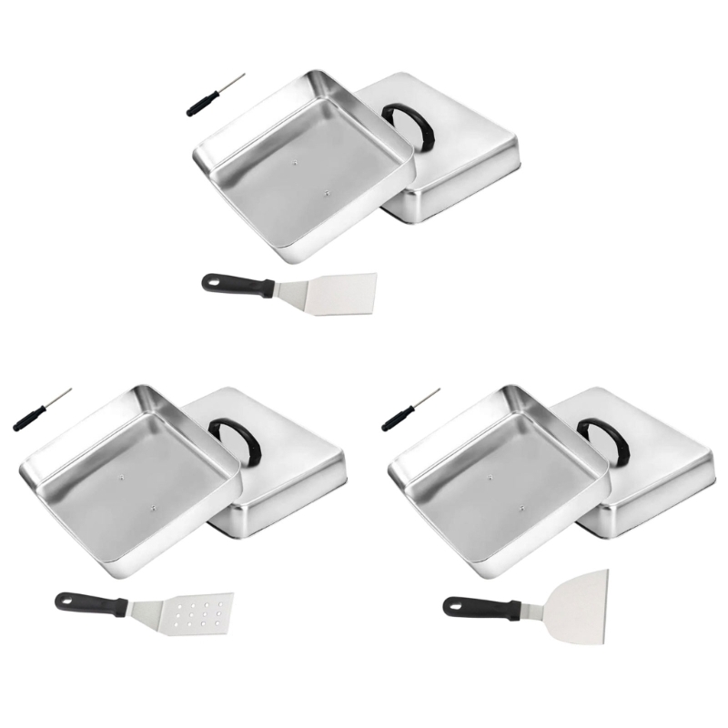 Camping Cooking Flat Top - XX9B Quadratische Abdeckung mit oben zum