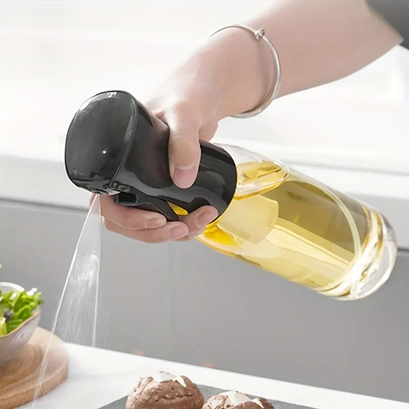 Camping Cooking Container - 200/300/500ml Ölsprühflasche Olivenölsprühflasche Küchen-Kochspender Camping-Backessig-Sojasoßen-Sprühbehälter