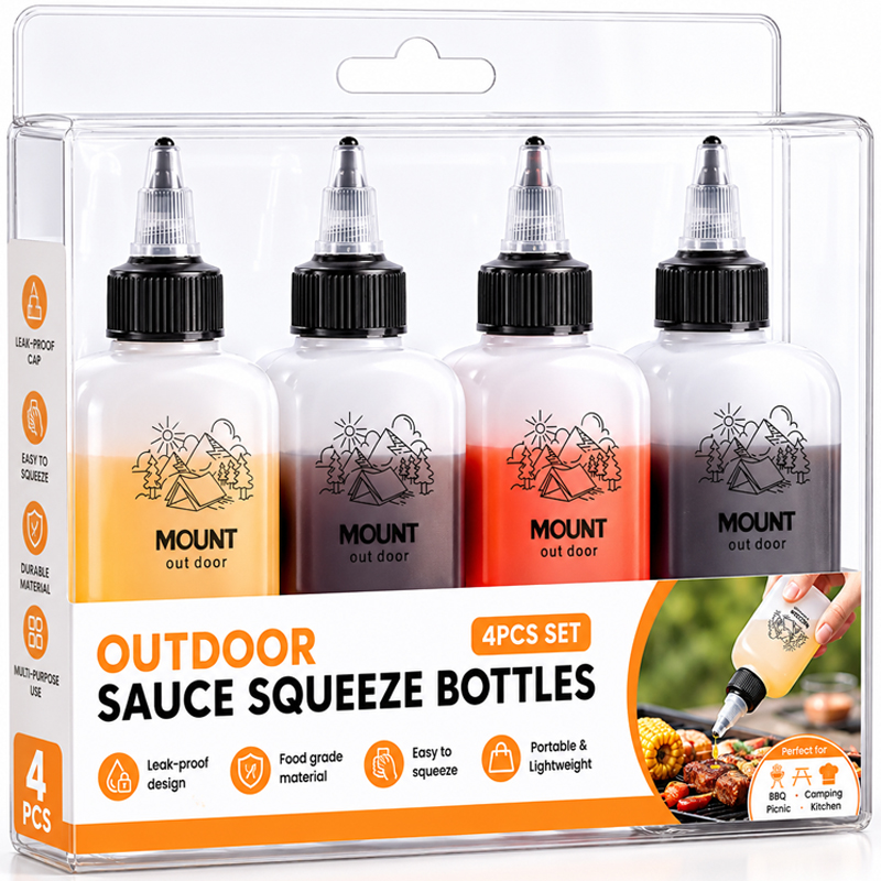 Camping Cooking Container - Olivenölflasche für Camping und Grillen im