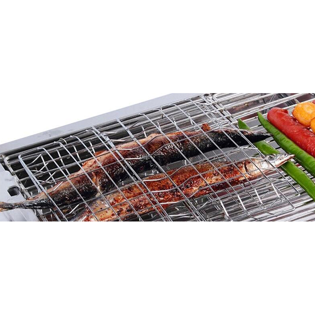 Quality Camping Cooking Set - Hochwertiger BBQ-Korb Grillzubehör Drahtnetz-Werkzeug für Outdoor-Kochen