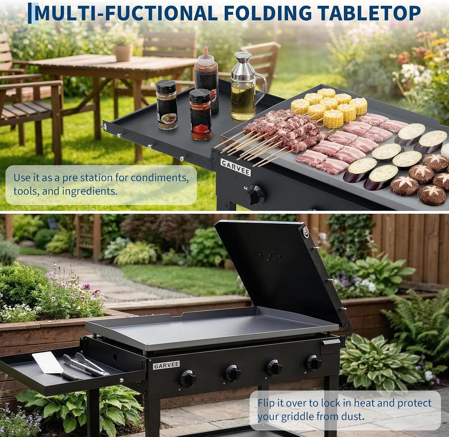 Tacleekii 36-Zoll-Flachgrill,  – Camping Cooking Flat Top Bewertung und Preis