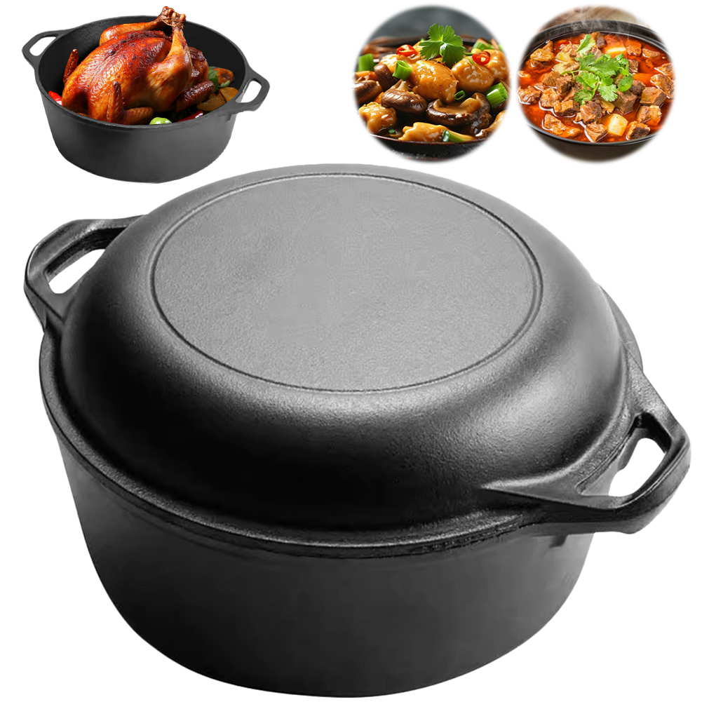2-in-1 Gusseisen Dutch Oven To – Camp Dutch Oven Cast Bewertung und Preis