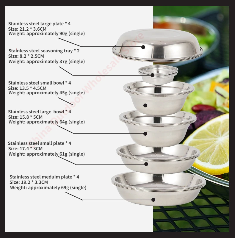 22-teiliges tragbares Camping- – Camping Cooking Dining Set Bewertung und Preis