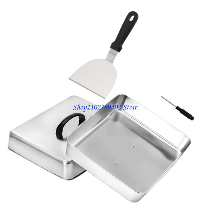547F Quadratische Kochabdeckun – Camping Cooking Flat Top Bewertung und Preis
