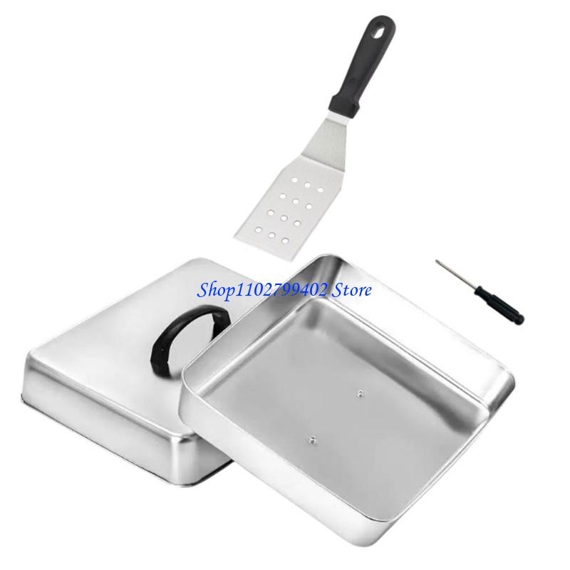 547F Quadratische Kochabdeckun – Camping Cooking Flat Top Bewertung und Preis
