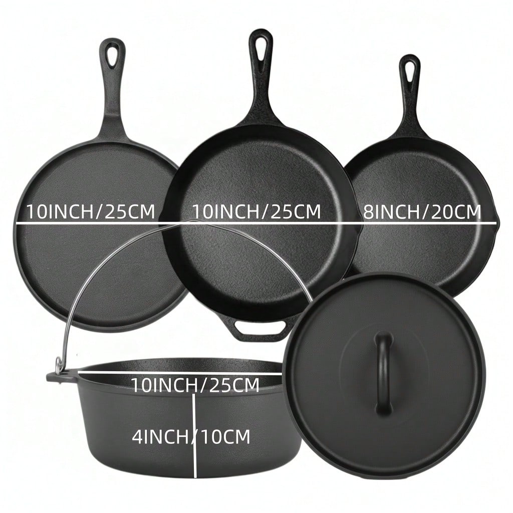 PACILACK Gusseisen-Topf- und P – Camp Dutch Oven Cast Bewertung und Preis