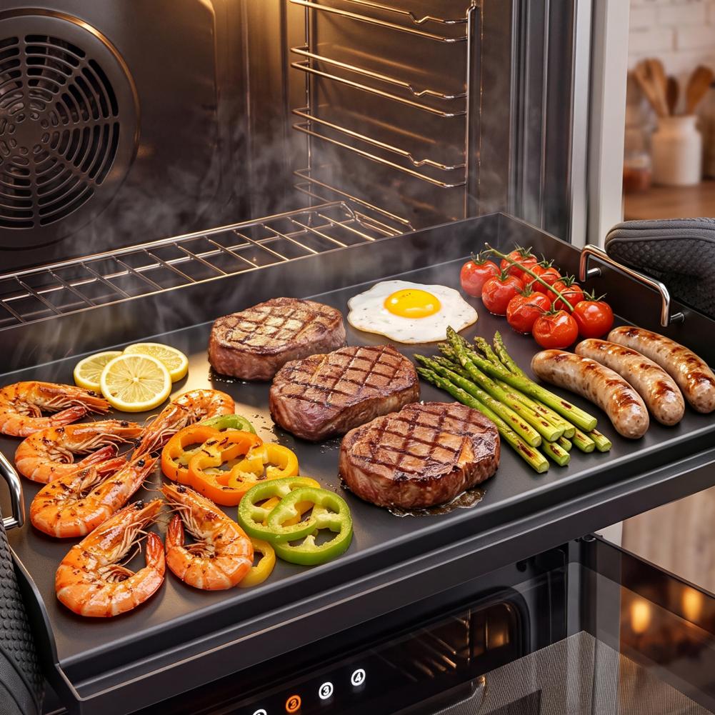 Antihaft-Gusseisen-Grillplatte – Camping Cooking Flat Top Bewertung und Preis