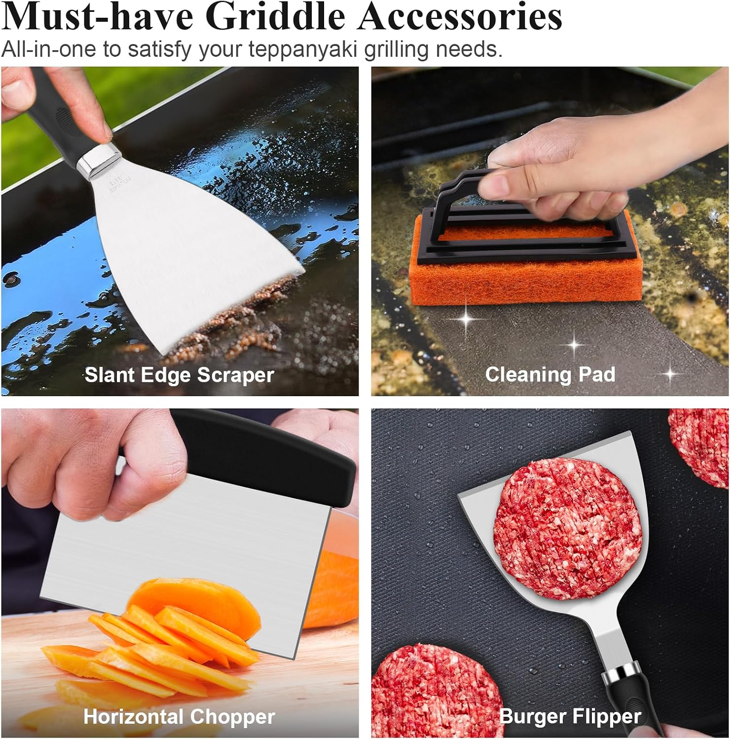 27-teiliges Grillzubehör-Set m – Camping Cooking Flat Top Bewertung und Preis
