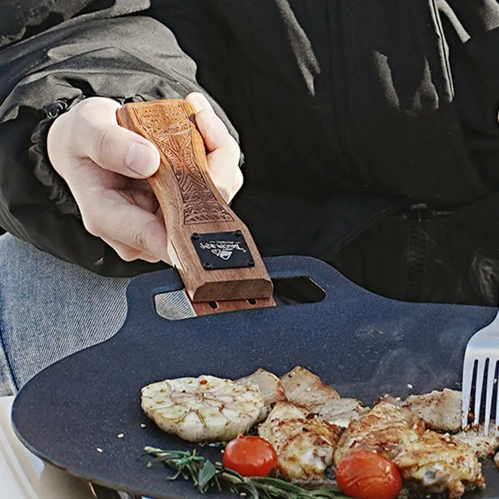 Outdoor-Grillpfanne aus Naturh – Camping Hiking Cooking Bewertung und Preis