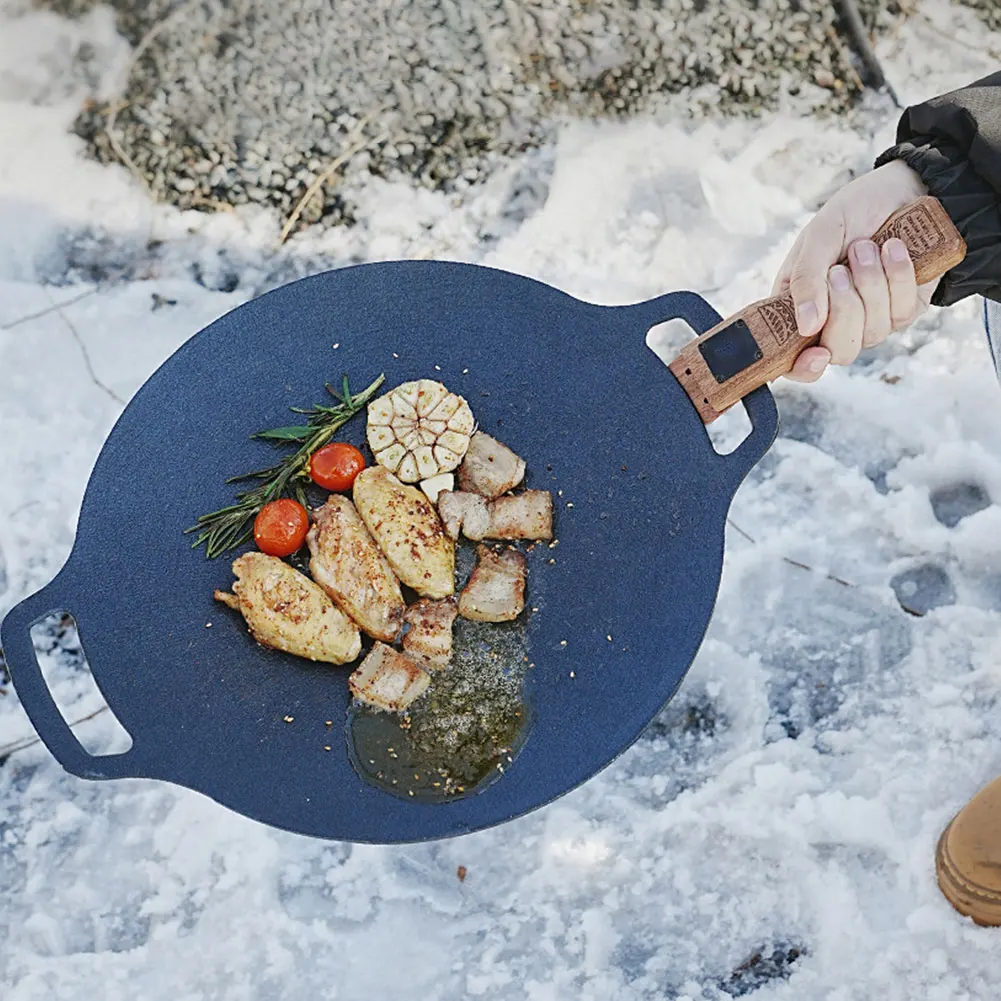 Outdoor-Grillpfanne aus Naturh – Camping Hiking Cooking Bewertung und Preis