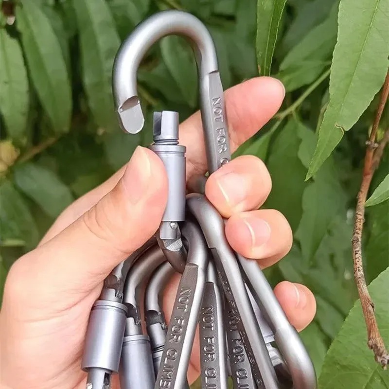 Taktische Stahl D Schlüsselbun – Camping Cooking Container Bewertung und Preis