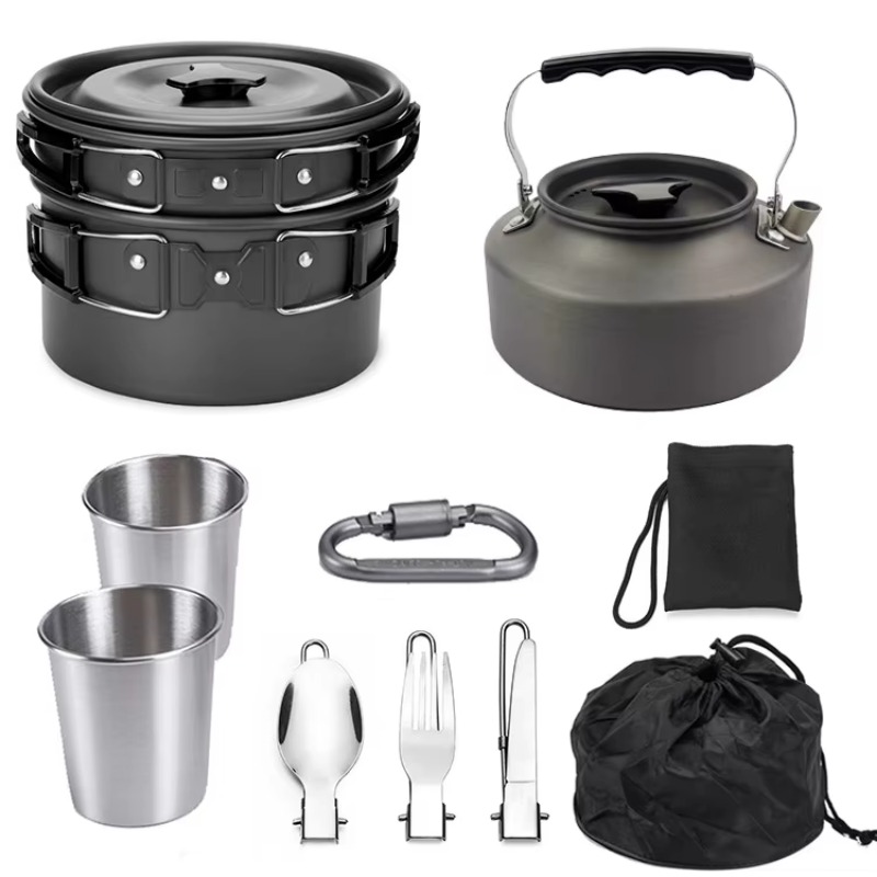 Hochwertiger leichter Outdoor- – Quality Camping Cooking Set Bewertung und Preis