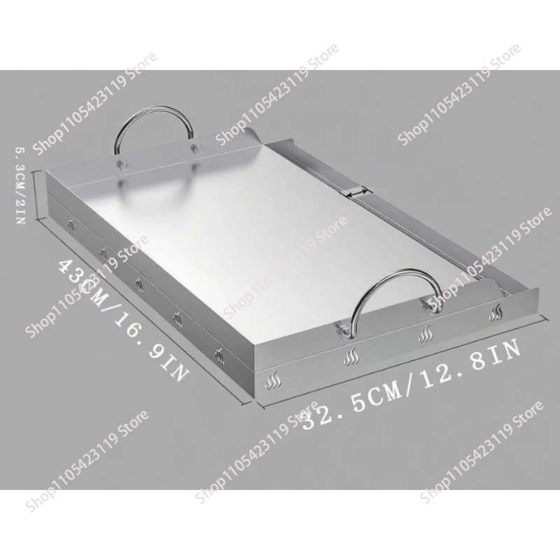 Edelstahl-Grillplatte BBQ-Werk – Camping Cooking Flat Top Bewertung und Preis