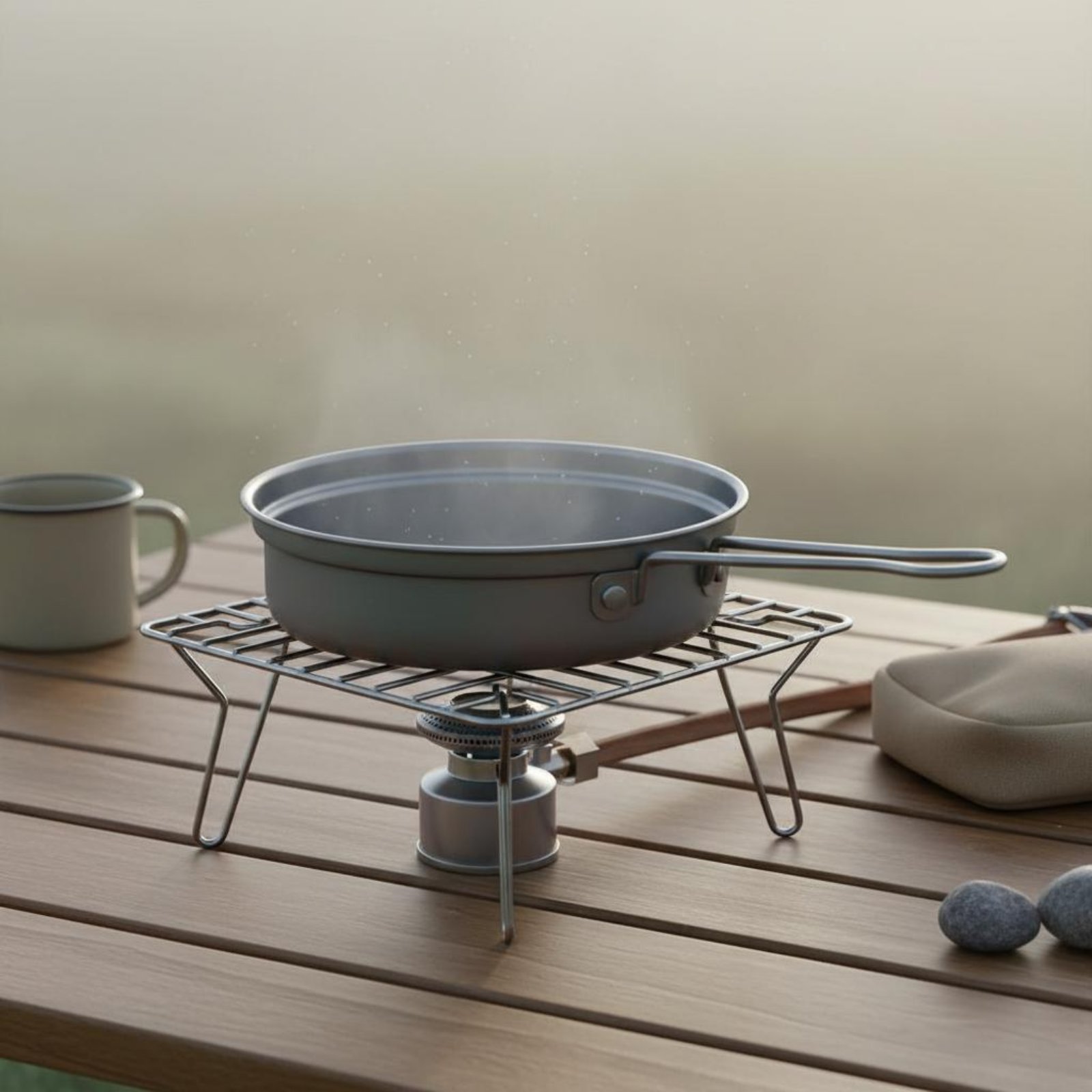2-teiliges Camping-Kochset aus – Camping Cooking Dining Set Bewertung und Preis