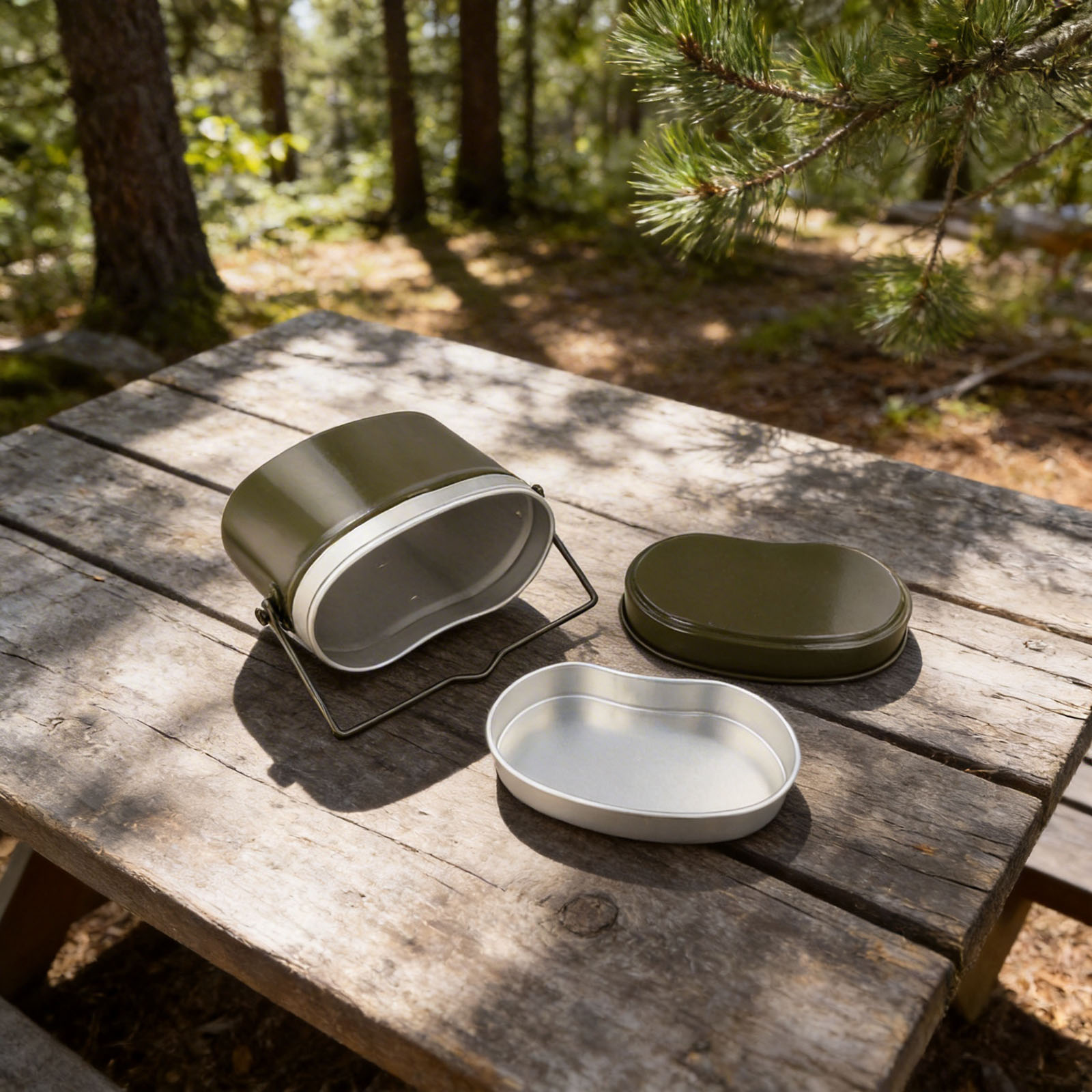 Outdoor-Kochset mit Aluminiuml – Camping Cooking Dining Set Bewertung und Preis