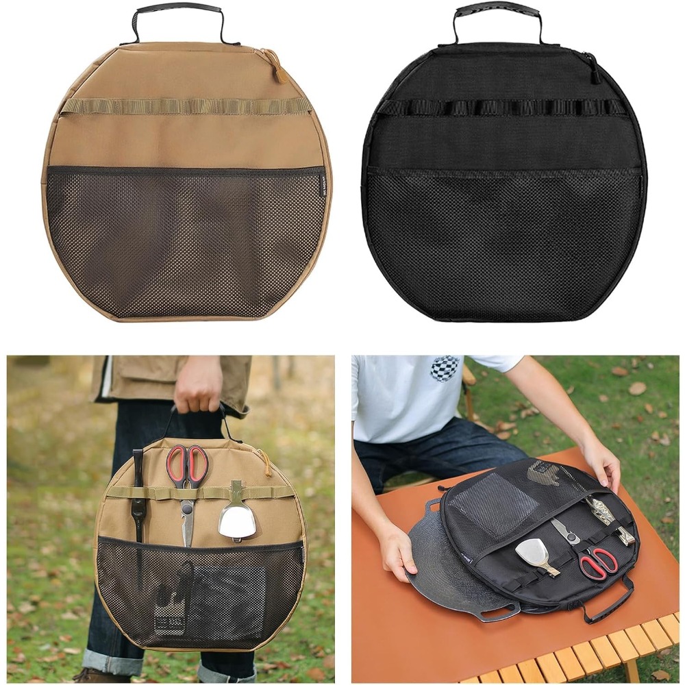 Grillpfannen-Aufbewahrungstasc – Camping Cooking Organizer Bewertung und Preis